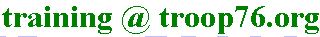 e-mail address for training records
